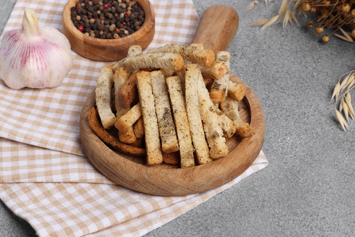 

Сухарики ЛЕНТА FRESH с чесноком и черным перцем, весовые