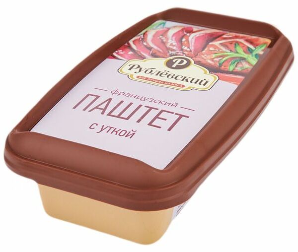 Паштет Рублёвский Французский с уткой 175 г