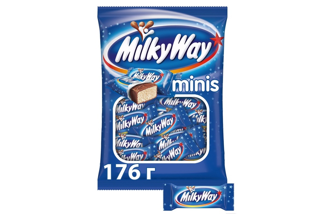 

Шоколадные конфеты Milky Way Minis 176 г
