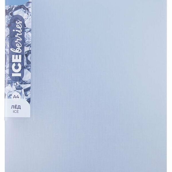 Папка-скоросшиватель Expert Complete Trend с пружинным механизмом А4 Лед, 1 шт