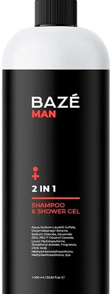 Шампунь и гель для душа Baze мужской 2в1 1л