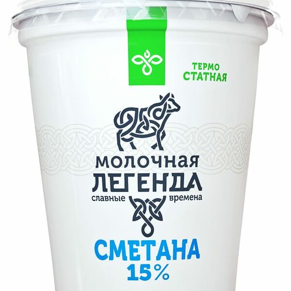Сметана Молочная легенда 15%