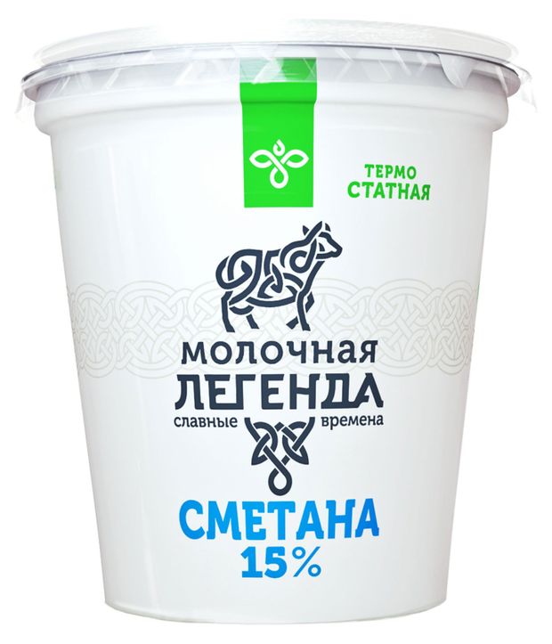 

Сметана Молочная легенда 15%