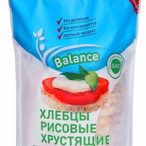 Хлебцы рисовые Lope-Lope хрустящие 60 г