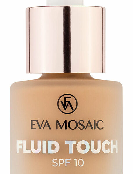 EVA MOSAIC Тональный крем-флюид Fluid Touch, 15 мл, 04 Бежевый