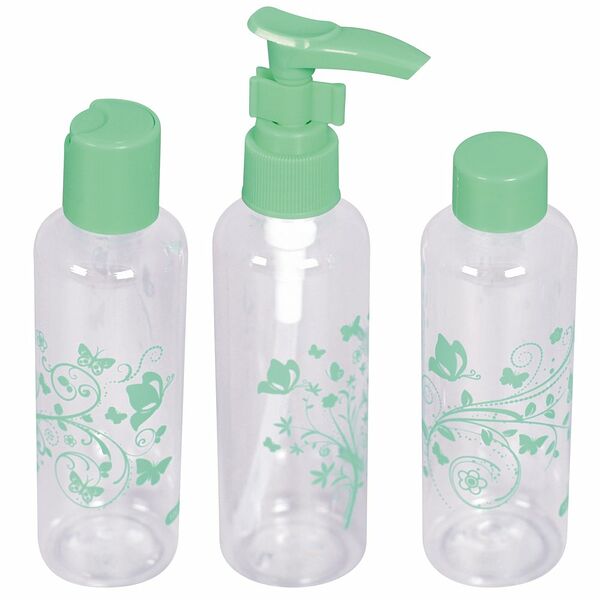 Набор флаконов дорожных Путешествие, 3 шт, 100 мл