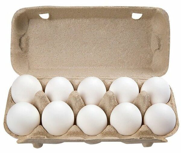 Яйцо куриное Оредеж Ешь хорошее С1 10 шт, 700г