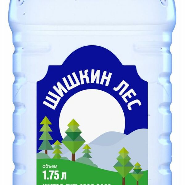 Вода питьевая Шишкин Лес негазированная, 1.75л