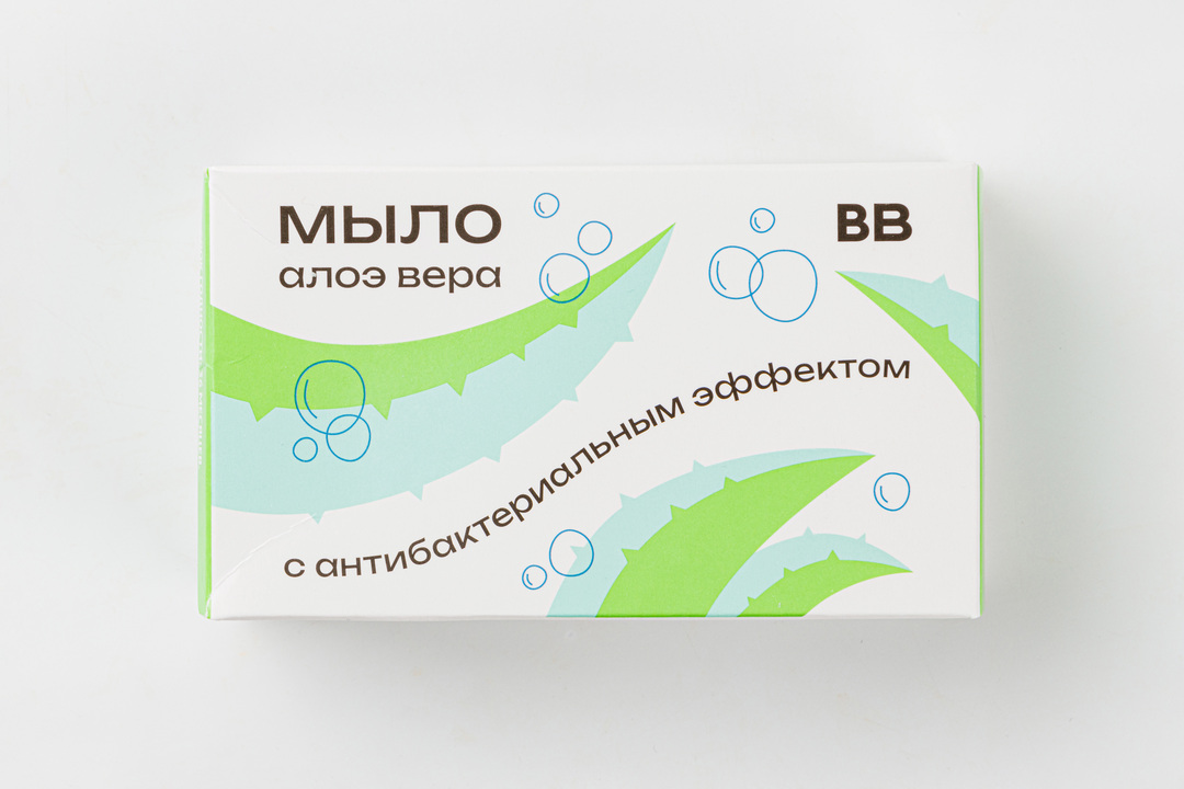 

Мыло "Алоэ вера" с антибактериальным эффектом