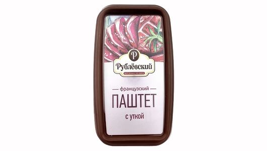 Паштет Рублёвский Французский с уткой 175 г