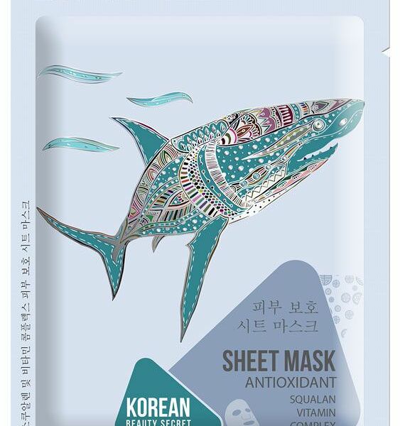 Тканевая маска для лица Shary Korean beauty secret Сквалан и Комплекс витаминов 25 г