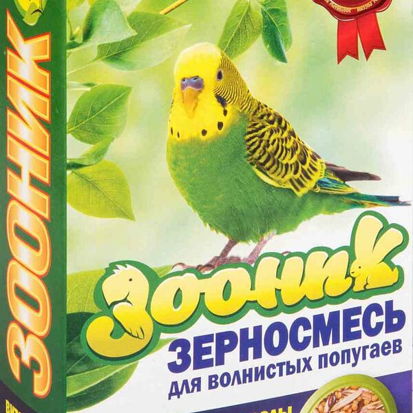Корм для волнистых попугаев Зооник Витамины-минералы