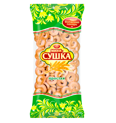 Сушки-мини Хлебный дом Простые 180г