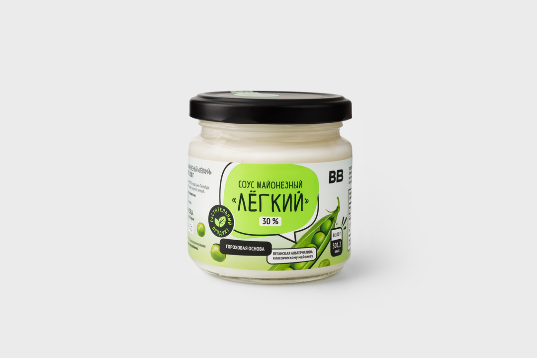 

Соус майонезный "Лёгкий" 30%, веган