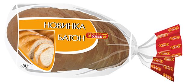 

Батон СОРМОВСКИЙ ХЛЕБ Новинка, высший сорт, в нарезке 450 г
