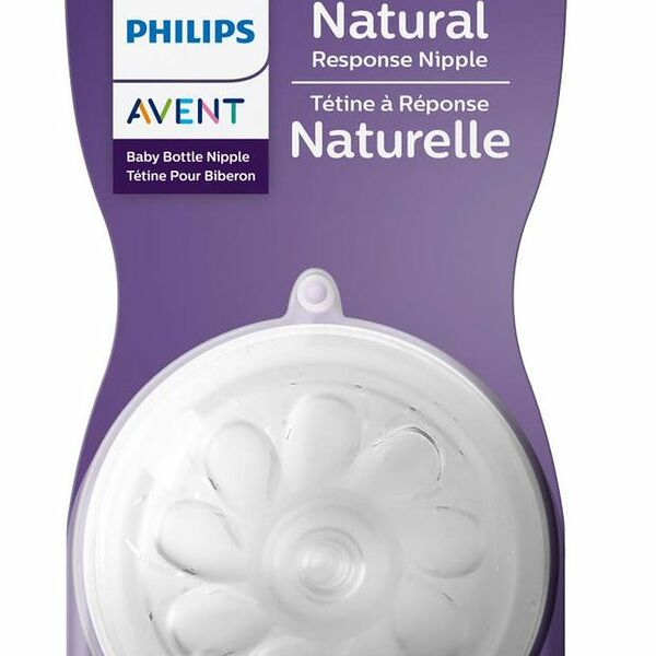 Соска Philips Avent Natural Response SCY965/02 силиконовая с быстрым потоком 6 + 2 шт