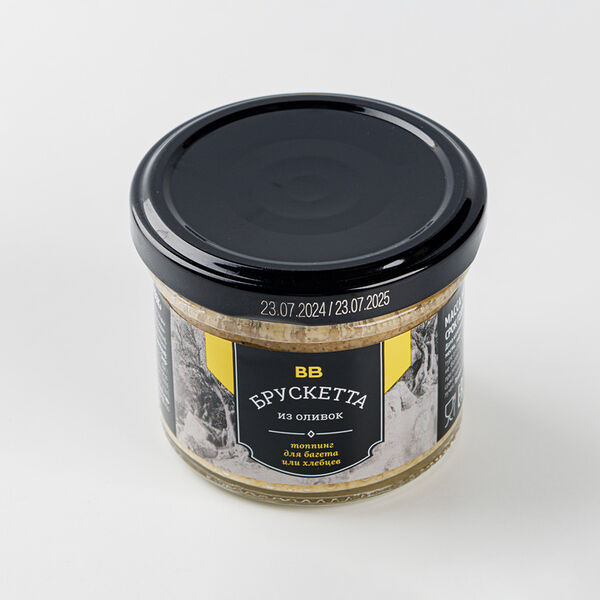 Закуска ВкусВилл Брускетта из оливок 90г
