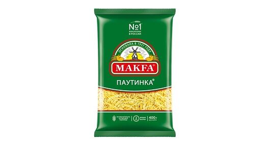 Макаронные изделия Makfa Вермишель паутинка 400 г