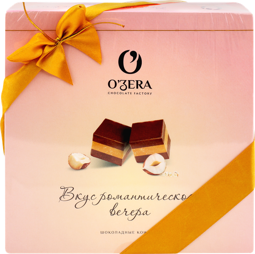 

Конфеты O'Zera шоколадные трехслойные с ореховой нугой