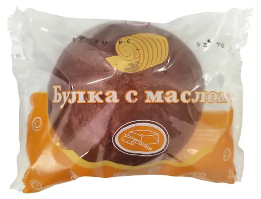 Булка Щелковохлеб с маслом