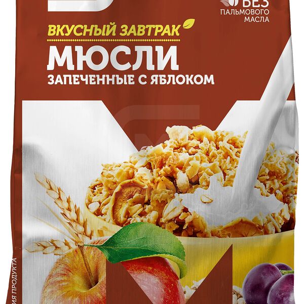 Мюсли Магнит СТМ запеченные с яблоком