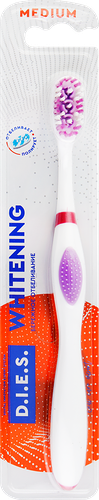Зубная щетка D.I.E.S. Whitening средняя жесткость