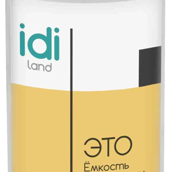 Ёмкость для сыпучих продуктов Idiland Asti 92×92×185 мм