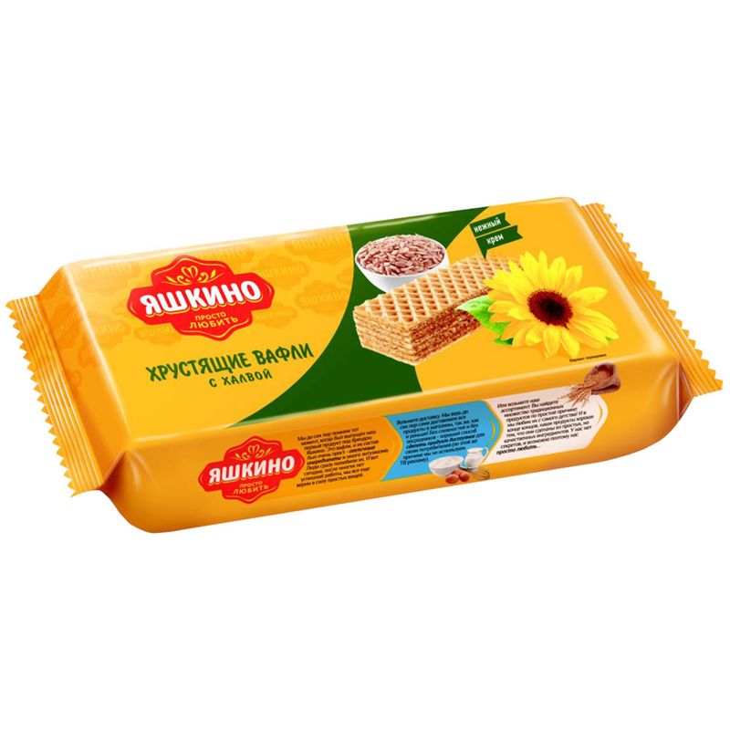 

Вафли Яшкино с халвой 300 г