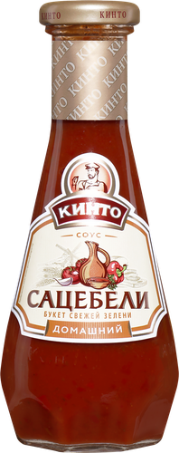 

Соус Сацебели Кинто Домашний со сладким перцем умеренно-острый 300 г