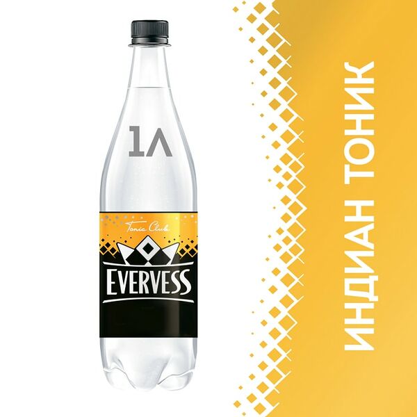 Напиток Evervess Газированный Индиан тоник 1л