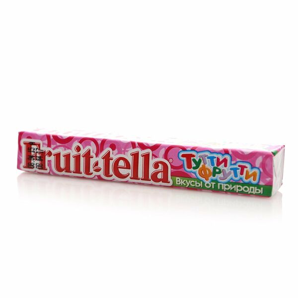 Конфеты жевательные ТМ Fruit-tella тутти фрутти, 42.5 г