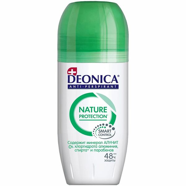 Антиперспирант роликовый женский Deonica nature protection 50 мл