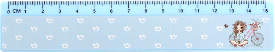 

Линейка Princess 15см в ассортименте, 1 шт