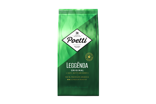 Кофе в зернах Poetti Leggenda Original натуральный жареный