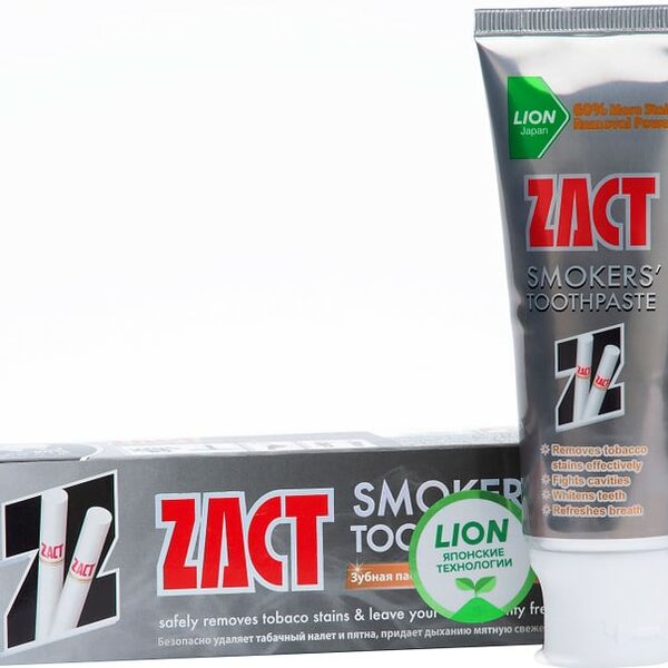 Зубная паста Lion Thailand Zact для курящих 100г