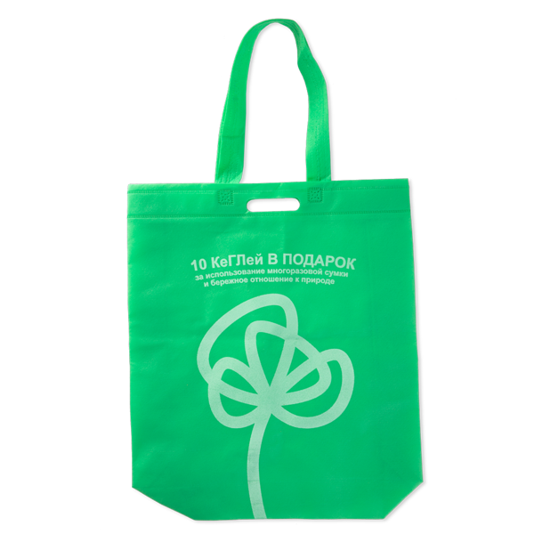 Экосумка зеленая 12кг