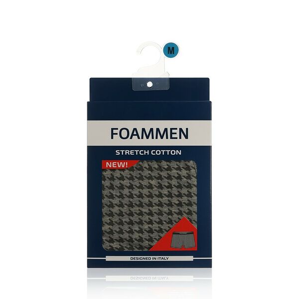 Мужские трусы Foammen Fo210009-1, Серый, M