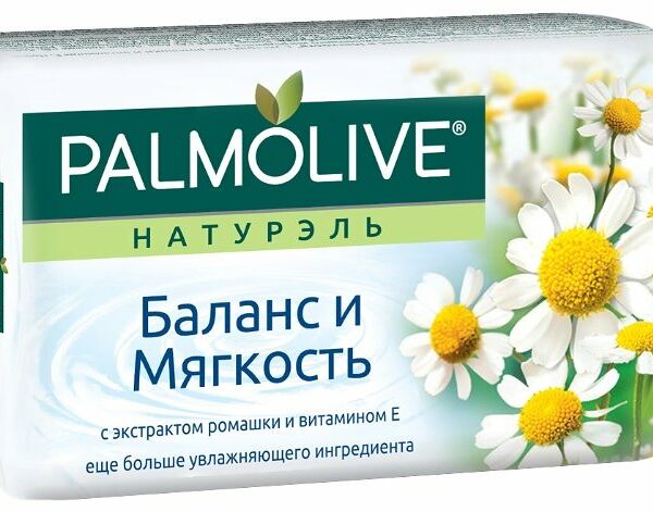 Мыло Palmolive Натурэль Баланс и мягкость с экстрактом ромашки и витамином Е