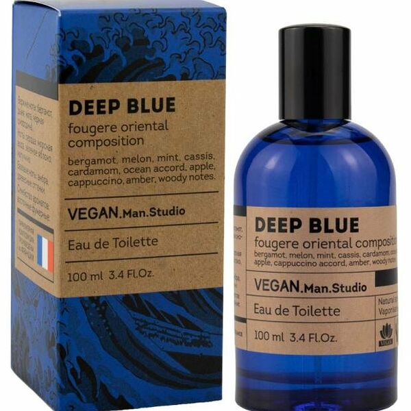 Туалетная вода мужская Vinci Vegan Studio Deep Blue