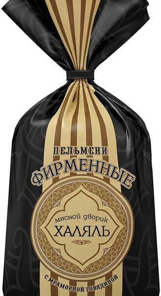 Пельмени Мясной Дворик Халяль Фирменные 800г