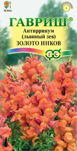 Семена Гавриш Антирринум (Львиный зев) Золото инков