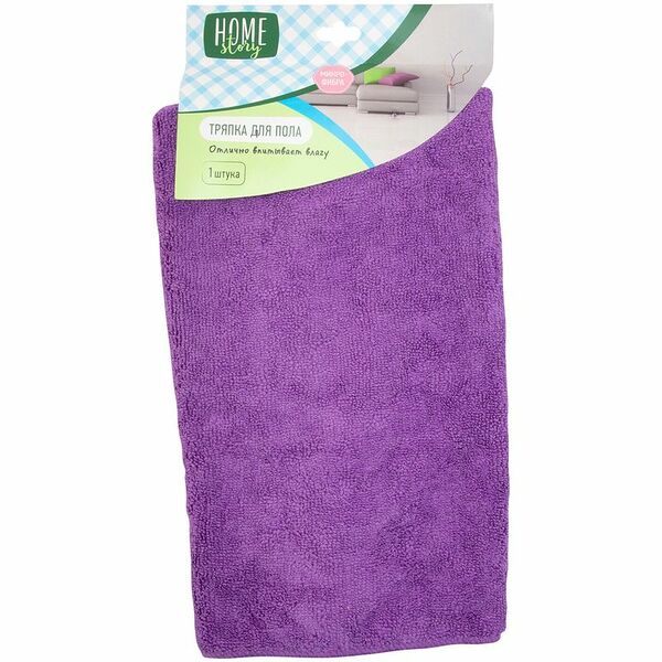Тряпка для пола из микрофибры Home Story, 50х60см