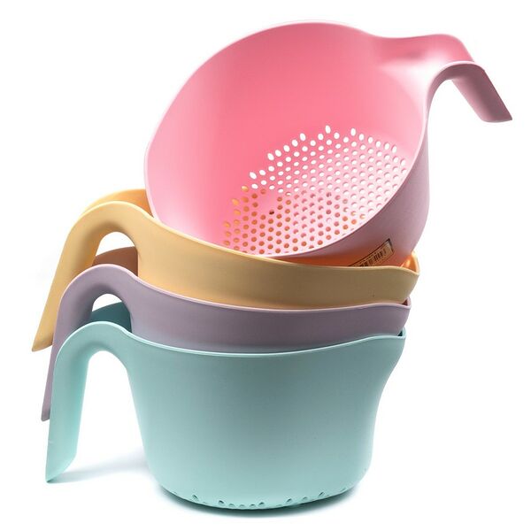 Дуршлаг пластмассовый 18*24*12 см (арт. SC-4004, код 740043) No name