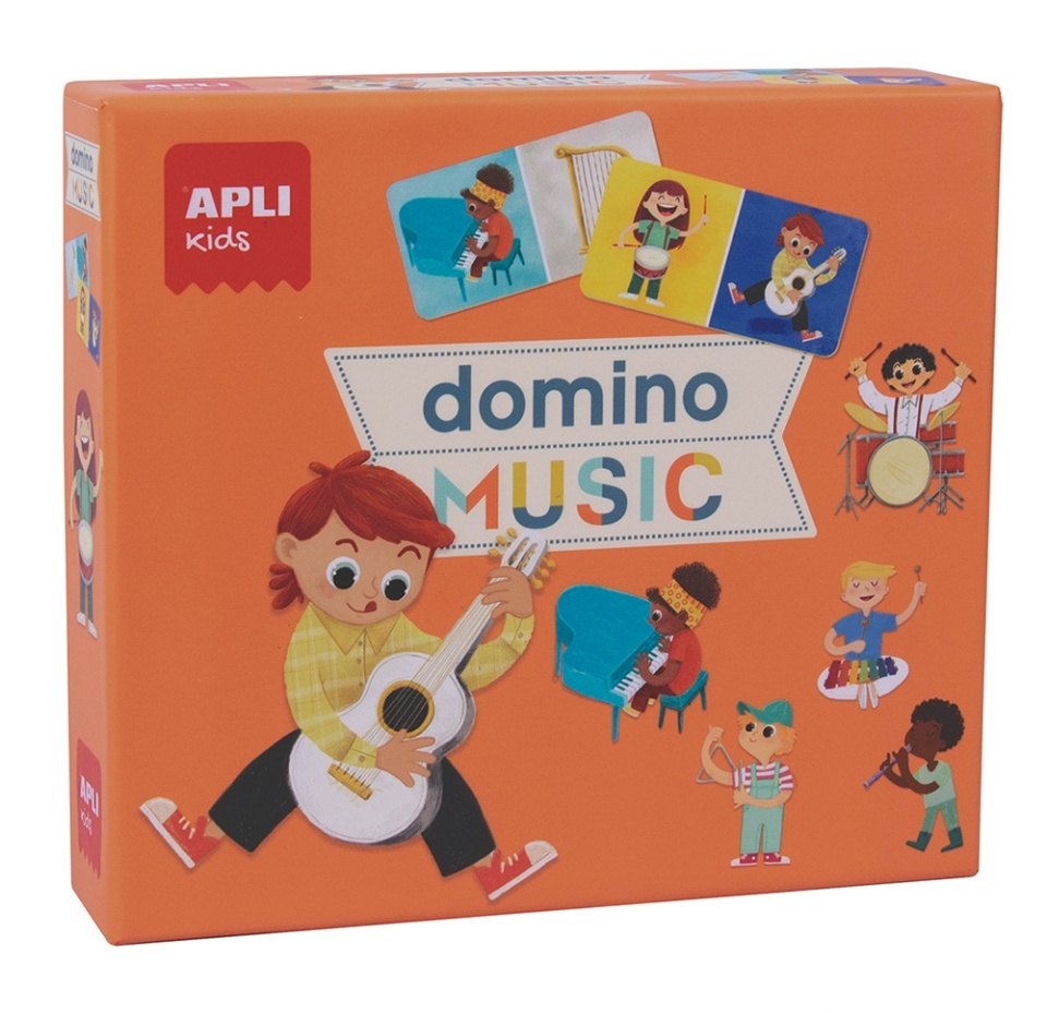 

Домино «Музыка» 3+, Apli Кids, Испания