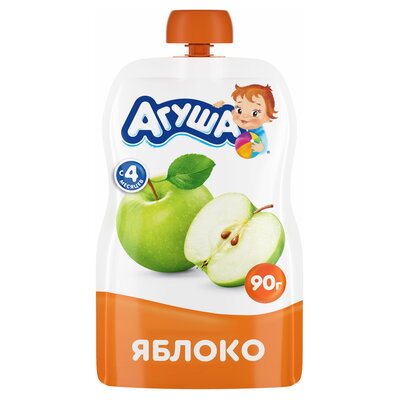 Пюре фруктовое Агуша яблоко