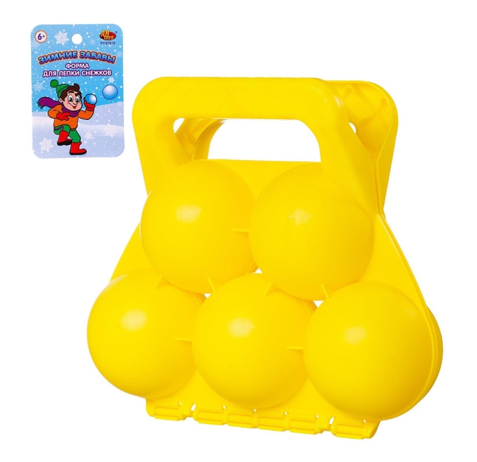 

Снежколеп ABtoys Зимние забавы D-6 см, цвет в ассортименте, 1 шт