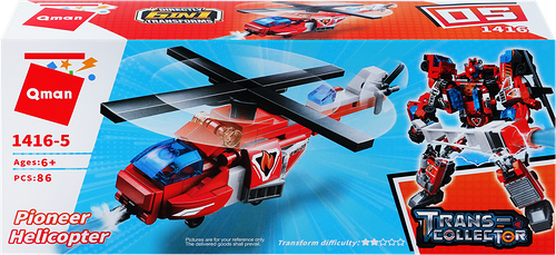 Конструктор QMAN Транспорт, Арт. 1416