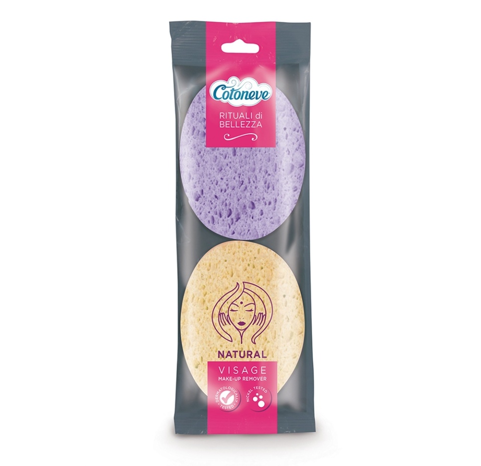 

Губка Cotoneve для снятия макияжа, 2 шт.