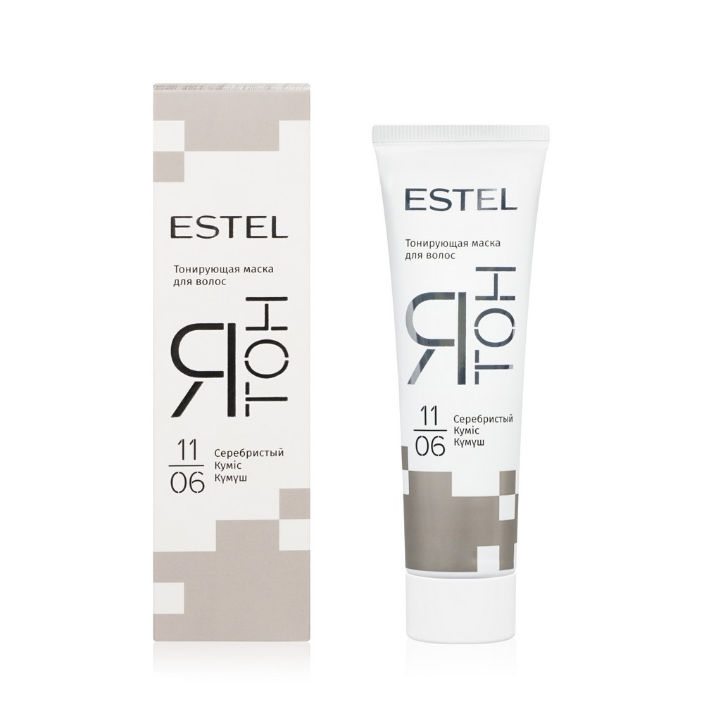 

Маска для волос Estel тонирующая 11/06 серебристый 60 мл