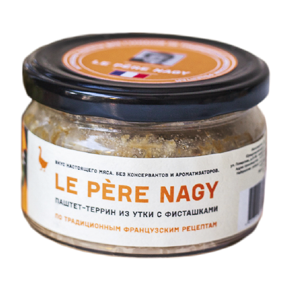 Паштет-террин из утки с фисташками LE PERE NAGY